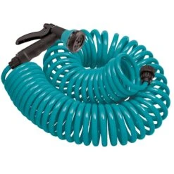 Orbit 3/8 In. D X 25 Ft. L Expandable Coil Garden Hose