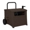 Suncast Baywood 150 Ft. Brown Retractable Wheeled Hideaway Hose Reel -Watering Zone 087a23ee 0ac2 4782 abba 403913bb57db
