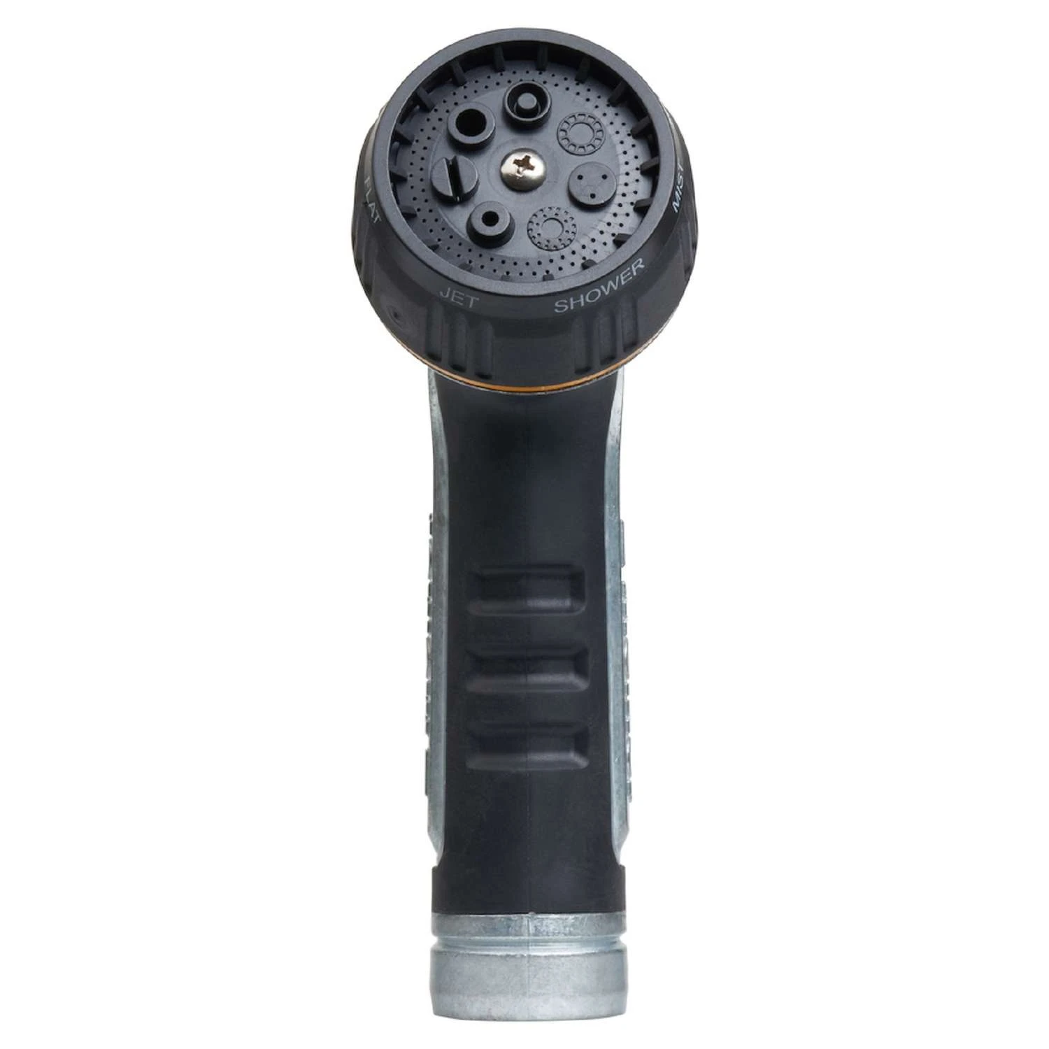 Melnor 7 Pattern Adjustable Multi-Pattern Metal Heavy-Duty Hose Nozzle 4 Melnor 7 Pattern Adjustable Multi-Pattern Metal Heavy-Duty Hose Nozzle - Image 2