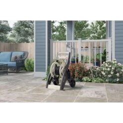 Suncast Hosemobile 175 Ft. Gray Wheeled Hose Reel Cart -Watering Zone 0f8eabeb c824 40f1 ad5a 23bb5bd296b5