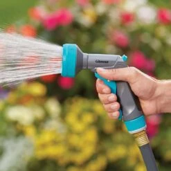 Gilmour 8 Pattern Plastic Hose Nozzle -Watering Zone 1007b57b fd04 459f 92e7 213e94e1f93b