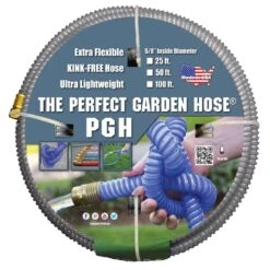 The Perfect Garden Hose 5/8 In. D X 50 Ft. L Light Duty Professional Grade Flexible Garden Hose
