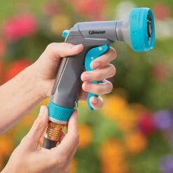 Gilmour 8 Pattern Plastic Hose Nozzle -Watering Zone 1617dc38 fe4a 4e1b 8dde 96ecaa5a2e3e