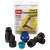 Toro Blue Stripe 1/2 In. Drip Irrigation Connector 5 Pk -Watering Zone 313a1c7f 2db8 4d7f bc0f 7e218be1b2bf