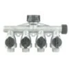 Gilmour 5/8 In. Metal Threaded Male 4-Way Shut-off Valve -Watering Zone 3d5174a4 ee6d 4ac2 805b a4880f599271