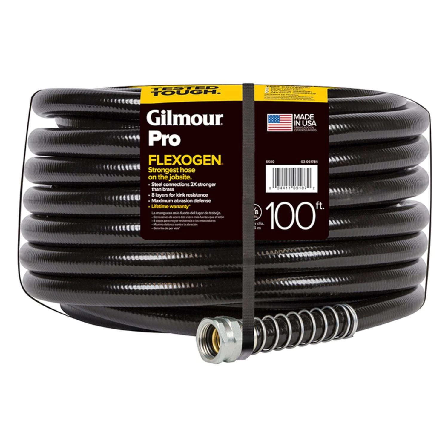 Gilmour Flexogen 5/8 In. D X 100 Ft. L Garden Hose 4 Gilmour Flexogen 5/8 In. D X 100 Ft. L Garden Hose - Image 2