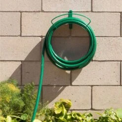 Yard Butler 100 Ft. Green Wall Mounted Hose Hanger 7 Yard Butler 100 Ft. Green Wall Mounted Hose Hanger -Watering Zone 486b274d 08d1 4c89 9575 1193fbb9329c