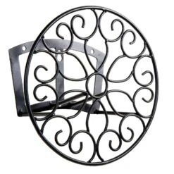 Panacea 100 Ft. Black Wall Mounted Hose Hanger