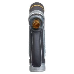 Melnor 2 Pattern Adjustable Jet Stream Metal Heavy-Duty Hose Nozzle -Watering Zone 65977ac0 2940 40d1 a472 dc1b53b6f4b4