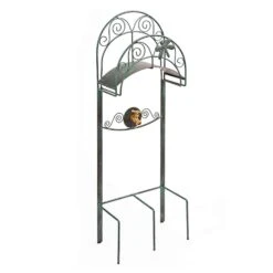 Liberty Garden 125 Ft. Bronze Free Standing Hose Stand