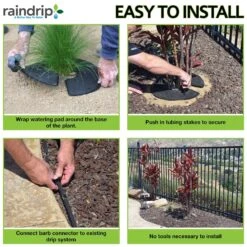 Raindrip For 1/4 In. Tubing Precision Watering Pad 0.5 In. H 1 Pk -Watering Zone 6fab332d 1939 434e b974 0dda512f1ae3