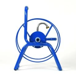 Yard Butler 75 Ft. Blue Free Standing Hose Reel
