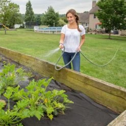 Hydrotech 5/8 In. D X 100 Ft. L Medium Duty Expandable Lightweight Garden Hose -Watering Zone 90269ac5 c6ff 406f 9189 b266486dafc4