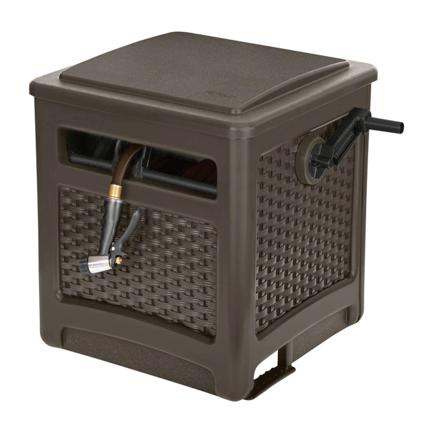 Suncast Smart Trak 225 Ft. Brown Free Standing Hideaway Hose Reel 3 Suncast Smart Trak 225 Ft. Brown Free Standing Hideaway Hose Reel