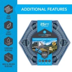 Hydrotech 5/8 In. D X 25 Ft. L Medium Duty Expandable Lightweight Garden Hose 14 Hydrotech 5/8 In. D X 25 Ft. L Medium Duty Expandable Lightweight Garden Hose -Watering Zone 999b2305 a1fe 4426 90c4 7dae9c84cfea