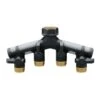 Orbit Pro Flo 3/4 In. Metal Threaded Female/Male Garden Hose Manifold -Watering Zone 9a49184d 2883 4114 b227 d21e635924ae