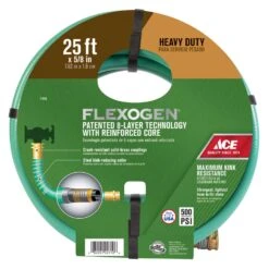 Ace Flexogen 5/8 In. D X 25 Ft. L Heavy Duty Premium Grade Garden Hose