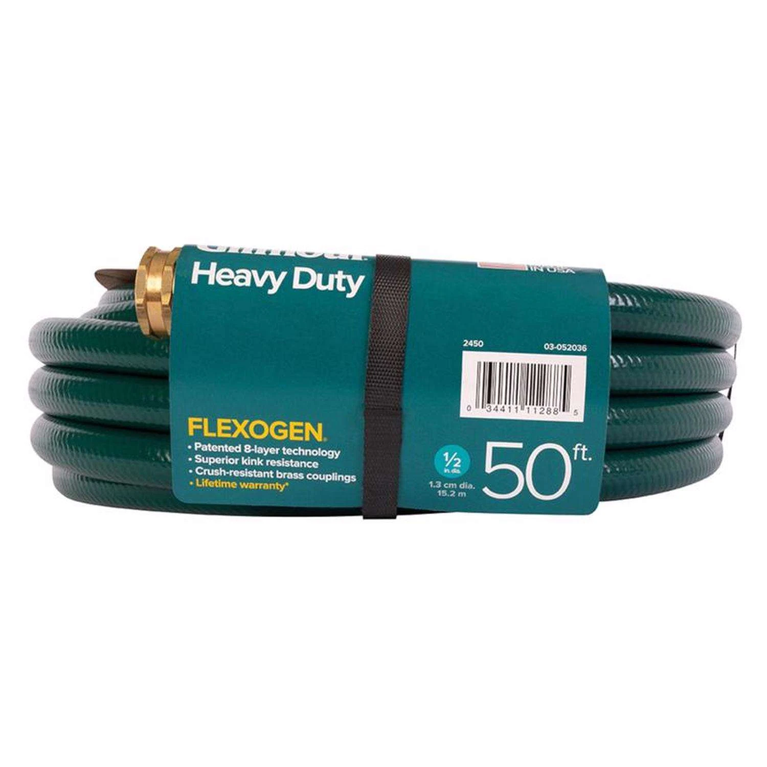 Gilmour Flexogen 1/2 In. D X 50 Ft. L Heavy Duty Premium Grade Garden Hose 7 Gilmour Flexogen 1/2 In. D X 50 Ft. L Heavy Duty Premium Grade Garden Hose - Image 5