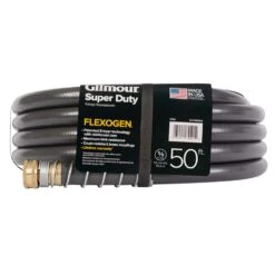 Gilmour Flexogen 5/8 In. D X 50 Ft. L Heavy Duty Premium Grade Garden Hose -Watering Zone a2769ee3 b357 4b0b 8714 0052e24faa79