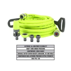 Legacy Flexzilla 1/2 In. D X 50 Ft. L Premium Grade Garden Hose Kit -Watering Zone a680e79f dc5b 4c28 9b6a daf49131e11f