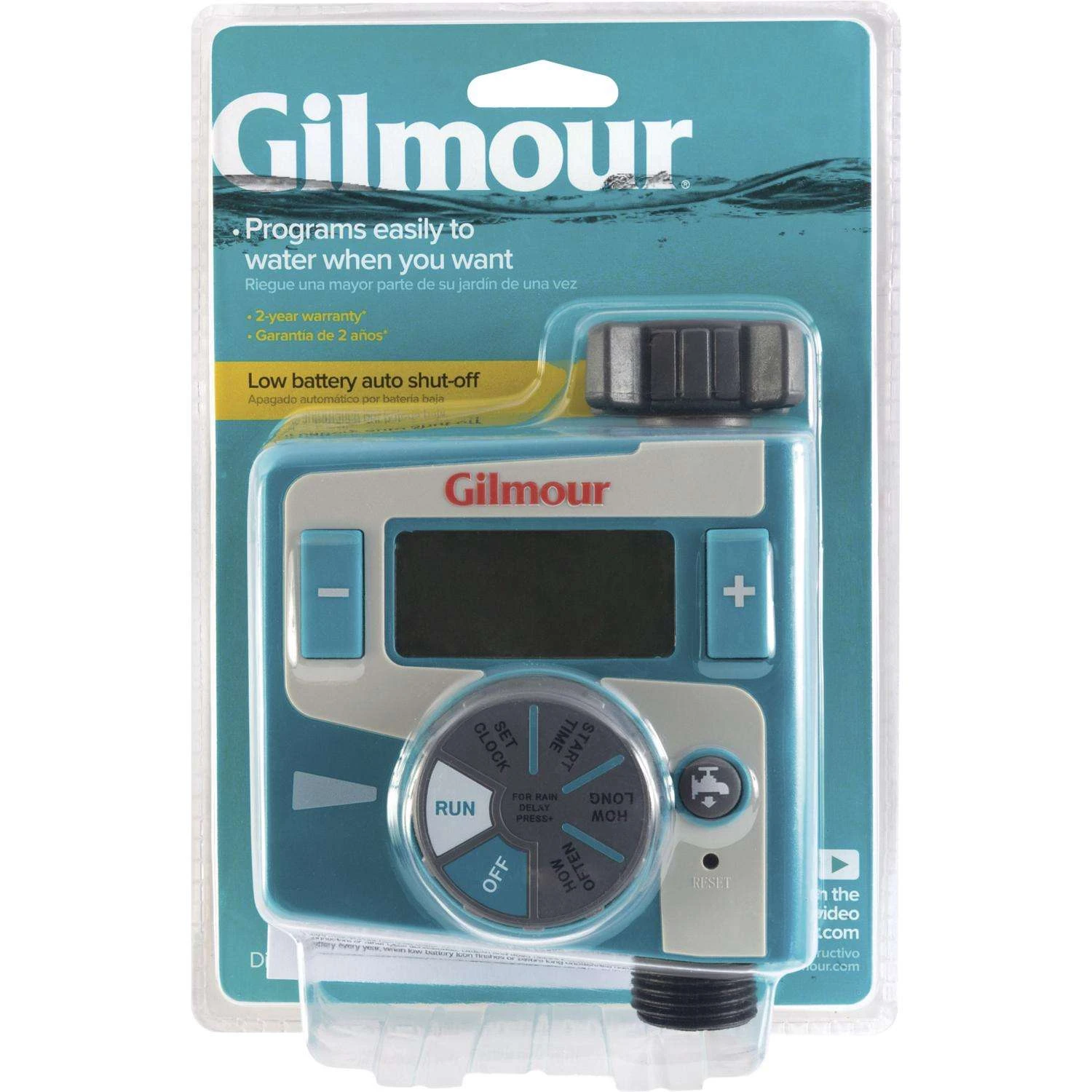 Gilmour Programmable 1 Zone Water Timer 3 Gilmour Programmable 1 Zone Water Timer