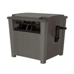 Suncast Slide Trak 175 Ft. Brown Retractable Free Standing Hideaway Hose Reel -Watering Zone ad025129 00df 40c5 aa3d efba81076043