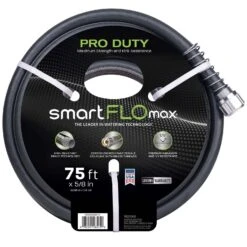Ace SmartFLO Max 5/8 In. D X 75 Ft. L Premium Grade Garden Hose