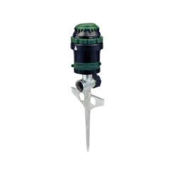 Orbit H2O Six Zinc Spike Base 6-Pattern Gear Drive Sprinkler 5026 Sq Ft 1 Pk
