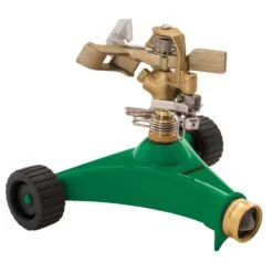 Dramm ColorStorm Brass Wheeled Base Impulse Sprinkler 5281 Sq Ft 13 Dramm ColorStorm Brass Wheeled Base Impulse Sprinkler 5281 Sq Ft -Watering Zone d45af5d6 c518 4fd3 a8e4 f8d7d2a9270c