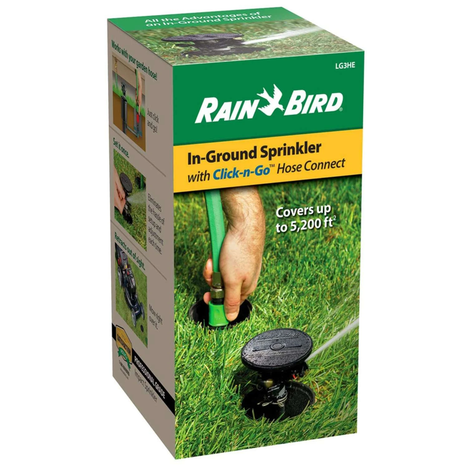 Rain Bird LG3 3 In. H Adjustable Pop-Up Impact Sprinkler 5 Rain Bird LG3 3 In. H Adjustable Pop-Up Impact Sprinkler - Image 3
