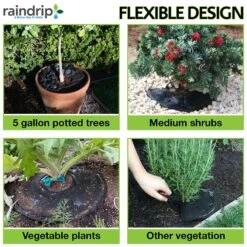 Raindrip For 1/4 In. Tubing Precision Watering Pad 0.5 In. H 1 Pk -Watering Zone e24b4592 1b9a 4151 9bbb 97ee3a71ad02