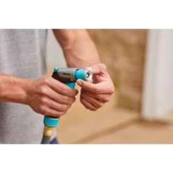 Gilmour 2 Pattern Adjustable Zinc Hose Nozzle -Watering Zone f8efe576 2dd4 406a 81a5 b5fbb1d8c96f