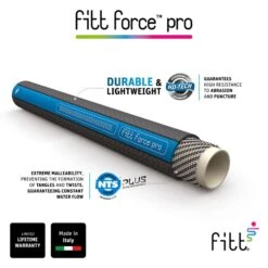 Fitt Force Pro 3/4 In. D X 100 Ft. L Heavy Duty Commercial Grade Garden Hose -Watering Zone f9b20386 8acd 4cdd 825e d8b1ca23a76d